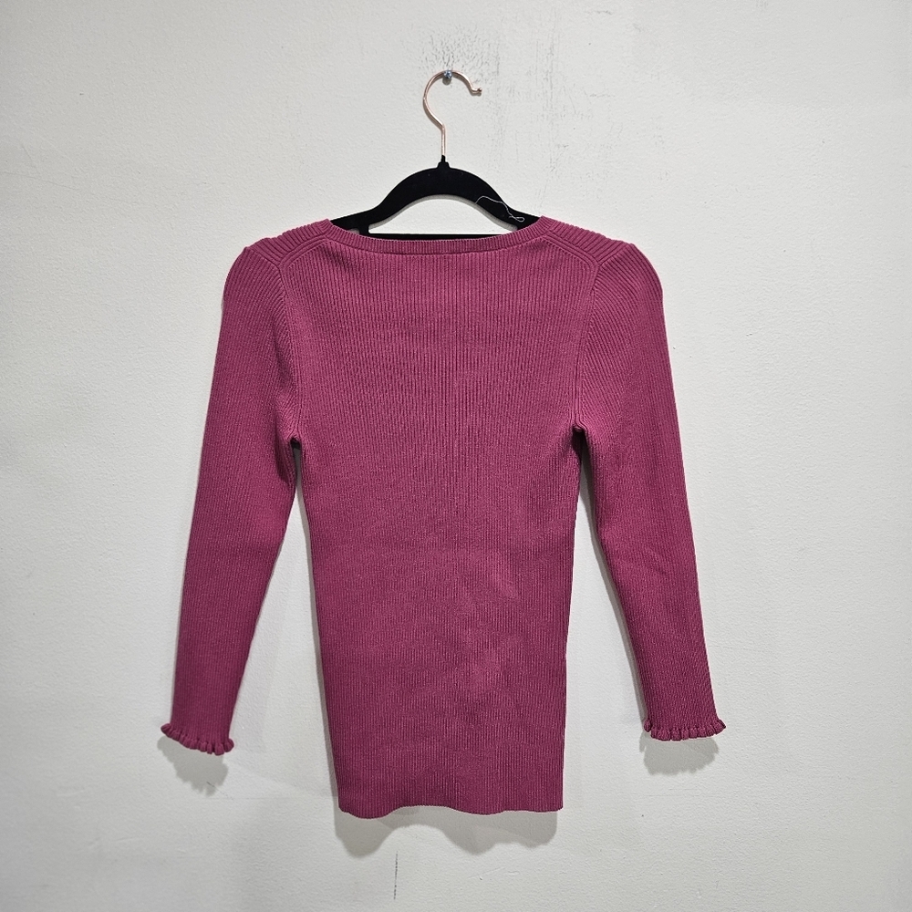 Ann Taylor Ribbed Sweater - Picture 4 of 7